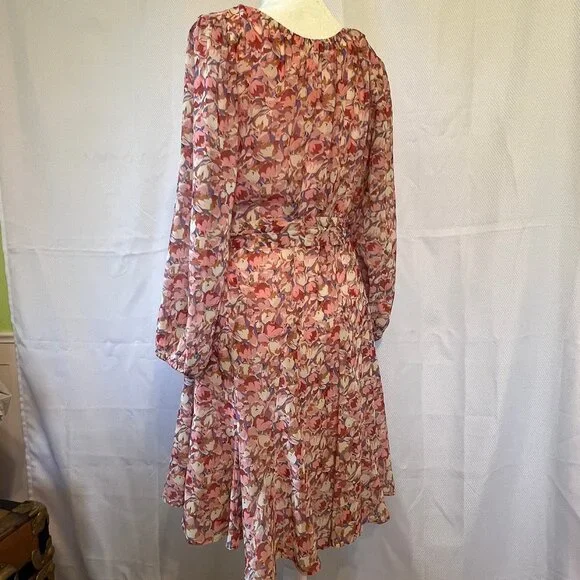 Kori Pink Floral Dress - Picture 4 of 15
